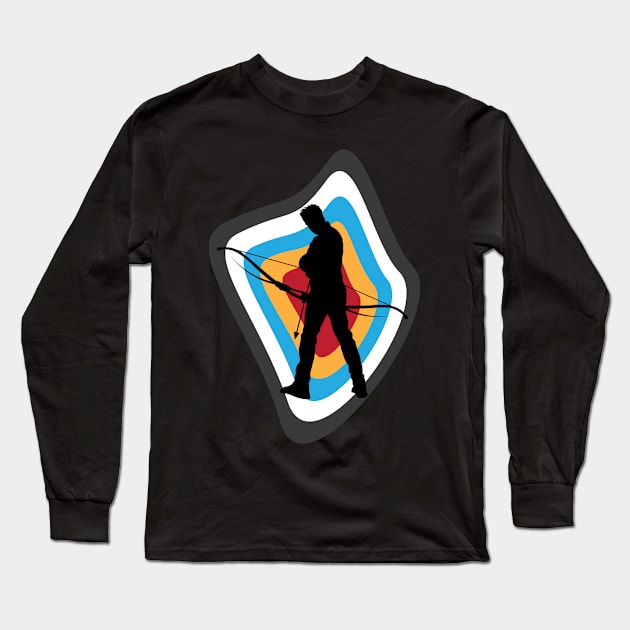 archer Long Sleeve T-Shirt by Express Yourself everyday